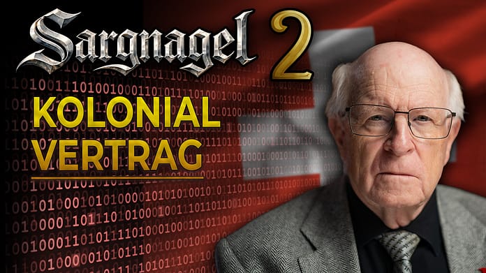 Fremdes Gericht, soll den Schweizern das Recht bestimmen – Sargnagel 2