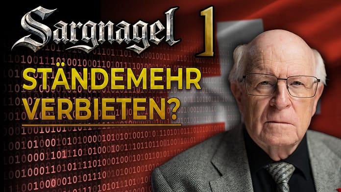 Das Volk soll keine Mitbestimmung mehr haben – Sargnagel 1