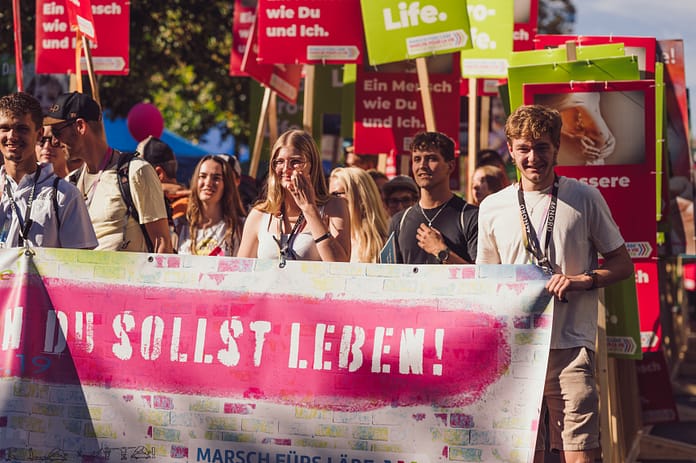 «Together for Life!»: 16. Marsch fürs Läbe findet statt