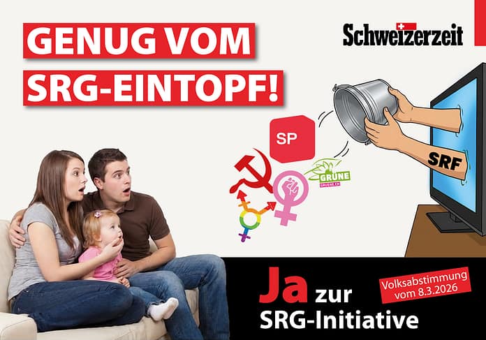 Genug vom SRG-Eintopf: 200 Franken sind genug!