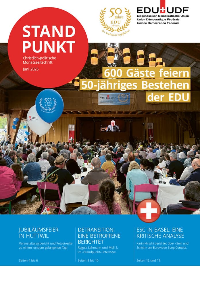 EDU Schweiz unterstützt die Kompass-Initiative